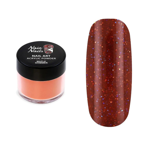 Καφέ Ακρυλική Σκόνη Maple Shimmer - 12g