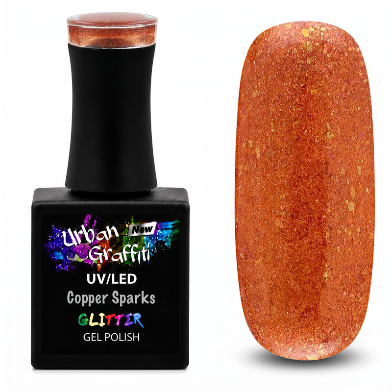 Copper Sparks - UGGP-A0132 Urban Graffiti βερνίκι τζελ 15ml