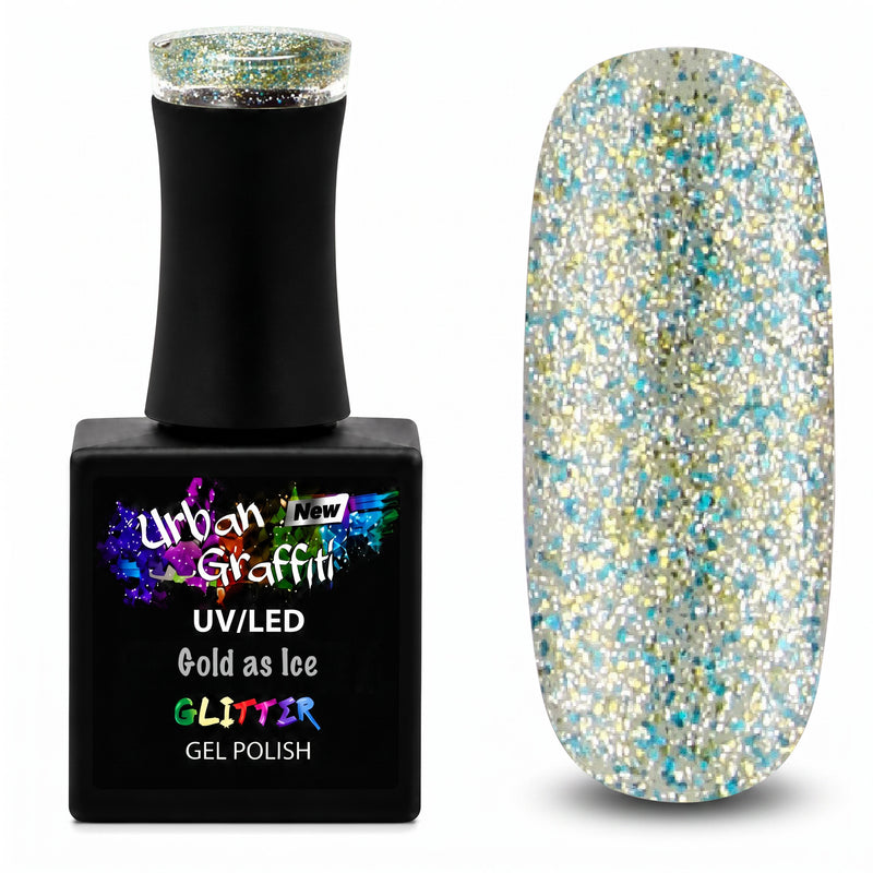 Gold as Ice - UGGP-A0760 Urban Graffiti Τζελ βερνίκι νυχιών 15ml