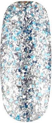 Chaussons Cinders - UGGP-A0908 Urban Graffiti Vernis Pailleté Argent et Bleu 15ml